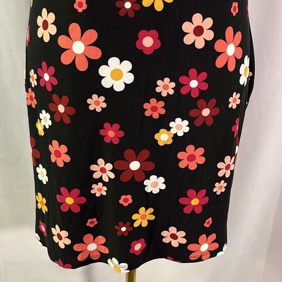 NWT No Boundaries Multicolor Floral Print Button Front Shirt Dress - Picture 14 of 16